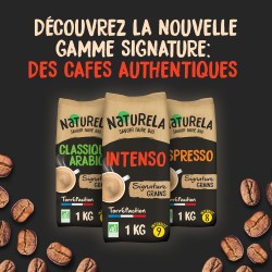 Café Grains Bio Honduras : Arabica NATURELA, Torréfaction Lente, Made in France