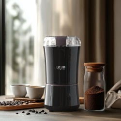 Moulin Électrique KYG : Broyeur Café, Noix, Poivre, 200W, Acier Inox